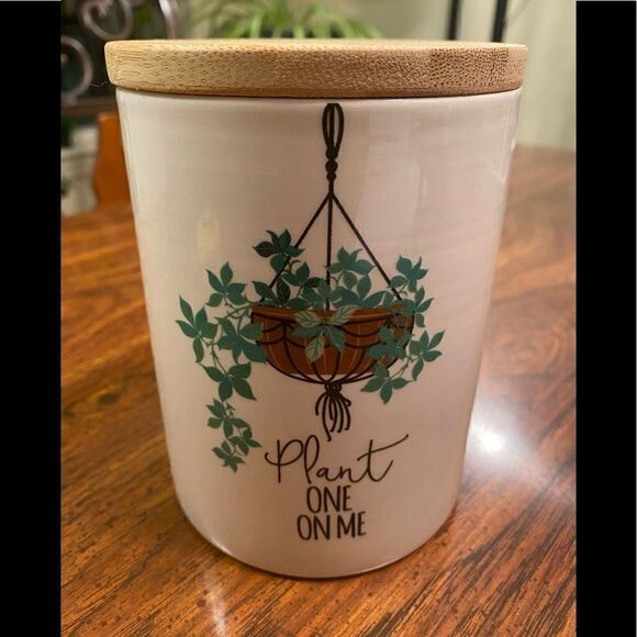 Cute Plant Canister for Plant 🪴 Lovers - Picture 1 of 3